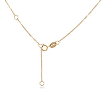 Load image into Gallery viewer, 18K Yellow Gold Natural Diamond Dog Thick Pendant Necklace | Husky, Labrador, Bloodhound, Collie, Terrier, Boxer | Dog Lover Gold Necklace
