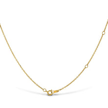 Load image into Gallery viewer, 14K Gold Genuine Diamond Teardrop Dangle Necklace
